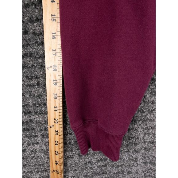 Vintage Virginia Tech Hokies Sweatshirt Mens XL Maroon Red Embroidered Logo NCAA - Picture 8 of 9